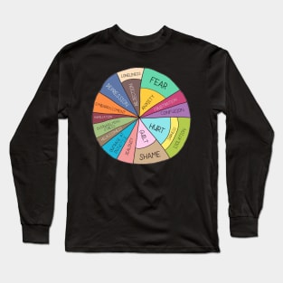 Wheel of emotions Long Sleeve T-Shirt